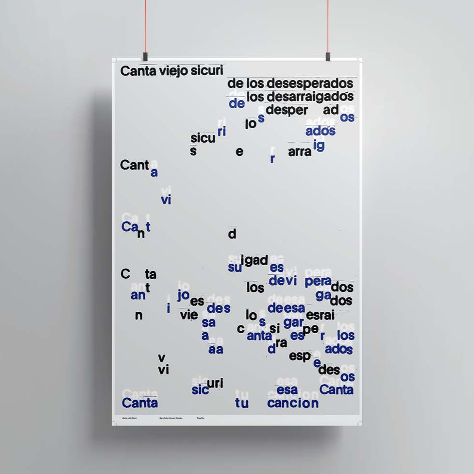 Print colección Paisajes Poéticos "Canta, viejo Sicuri" de Juan Carlos Mamani Morales x Tessa Roy