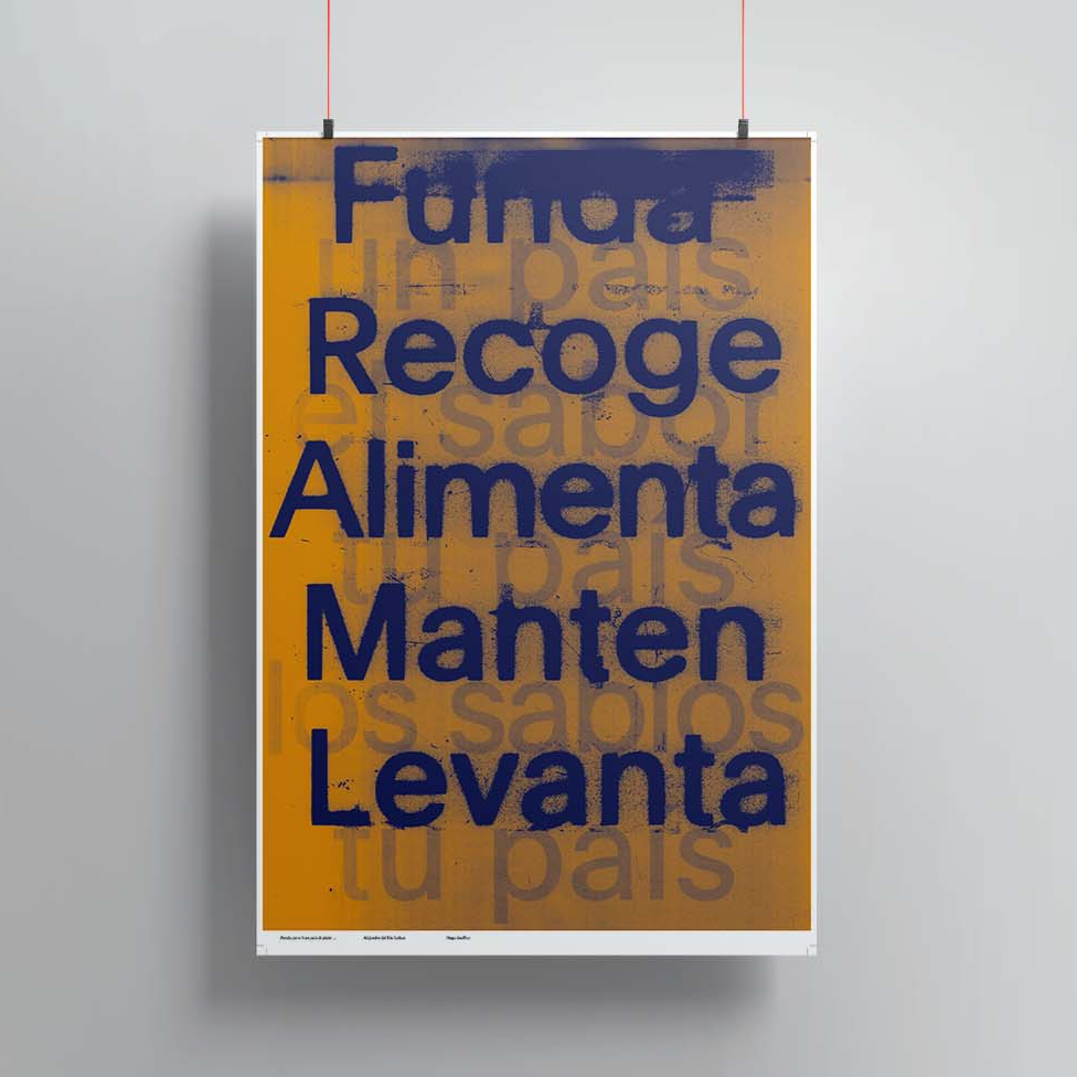 Print colección Paisajes Poéticos "Funda para tí un país de pieles ..." de Alejandra del Río Lohan x Hugo Jauffret
