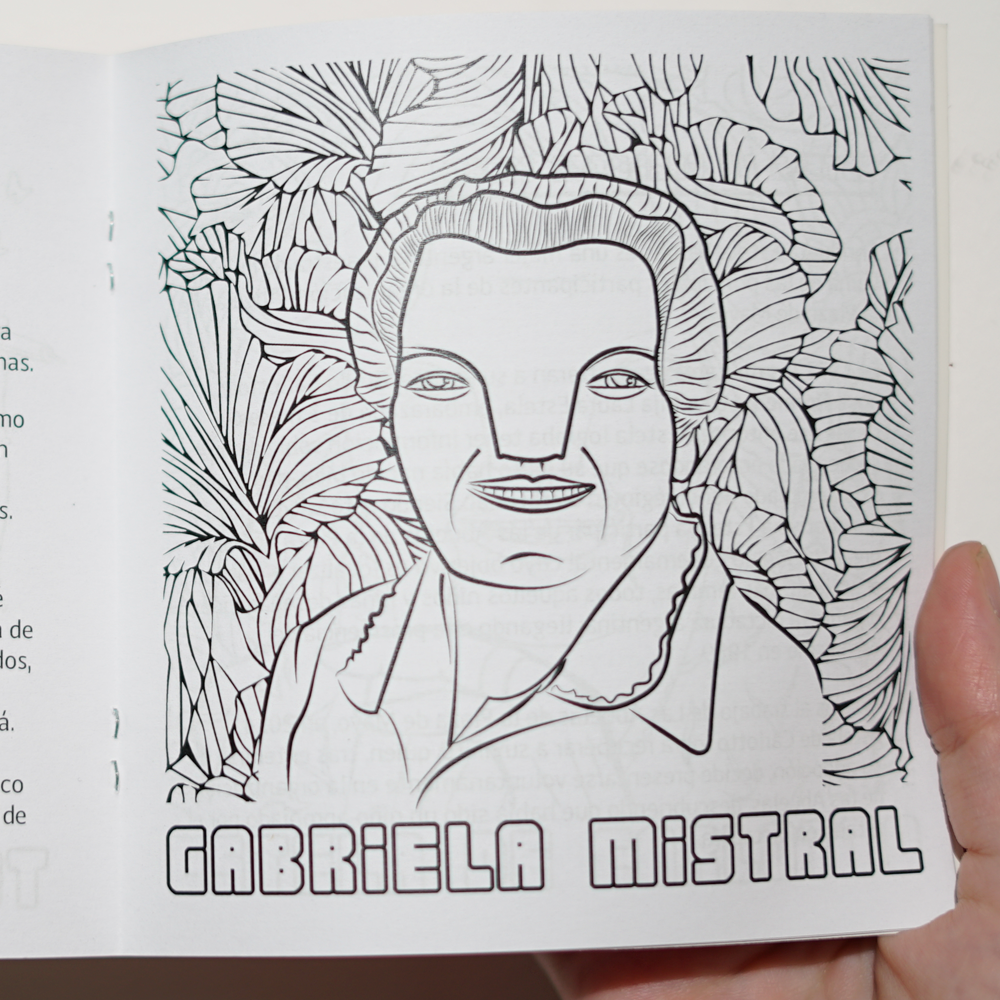 Libro mujeres para pintar