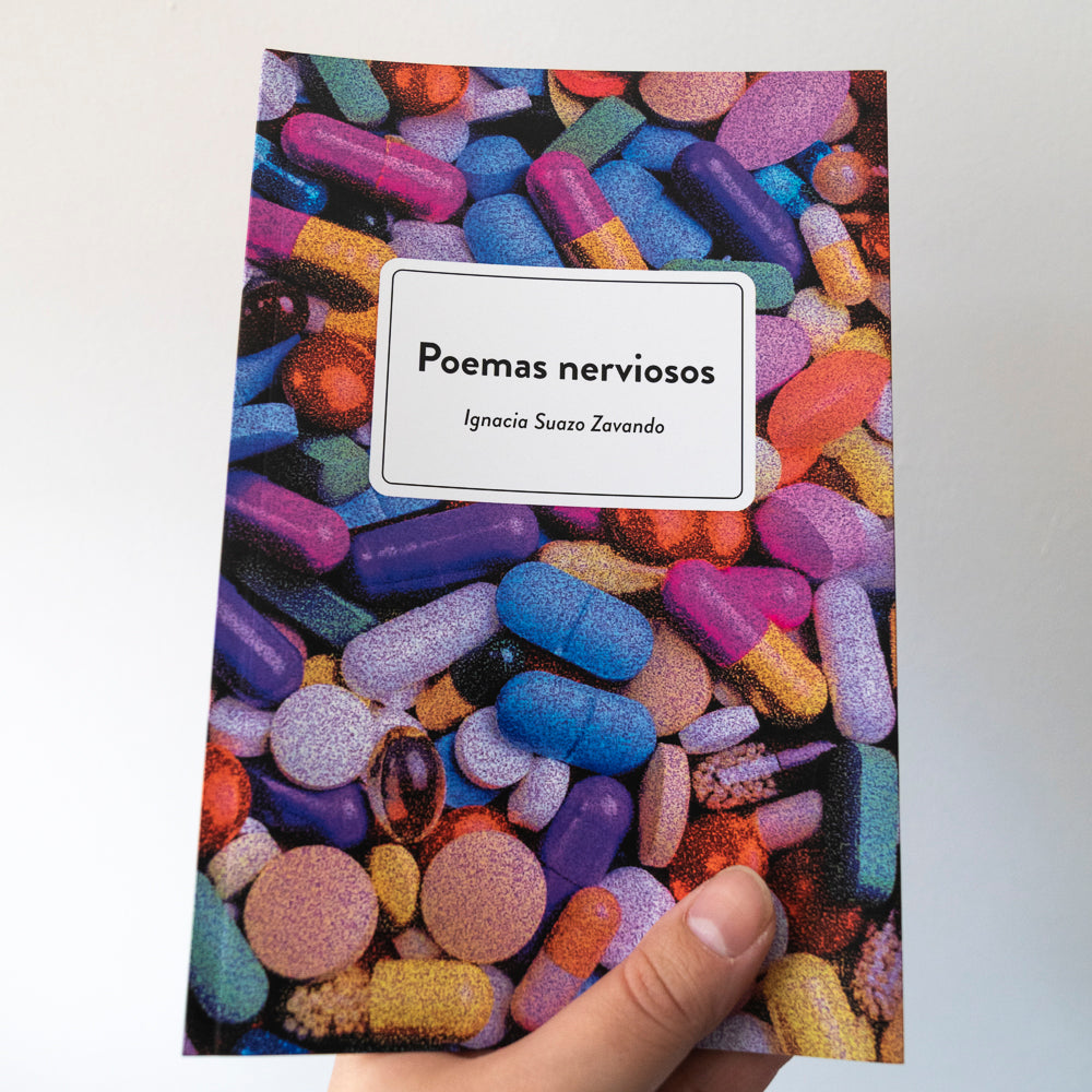 Libro "Poemas nerviosos" de Ignacia Suazo Zavando.