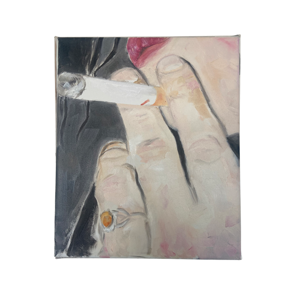 Cuadro "Fumador" de Pablo Malig