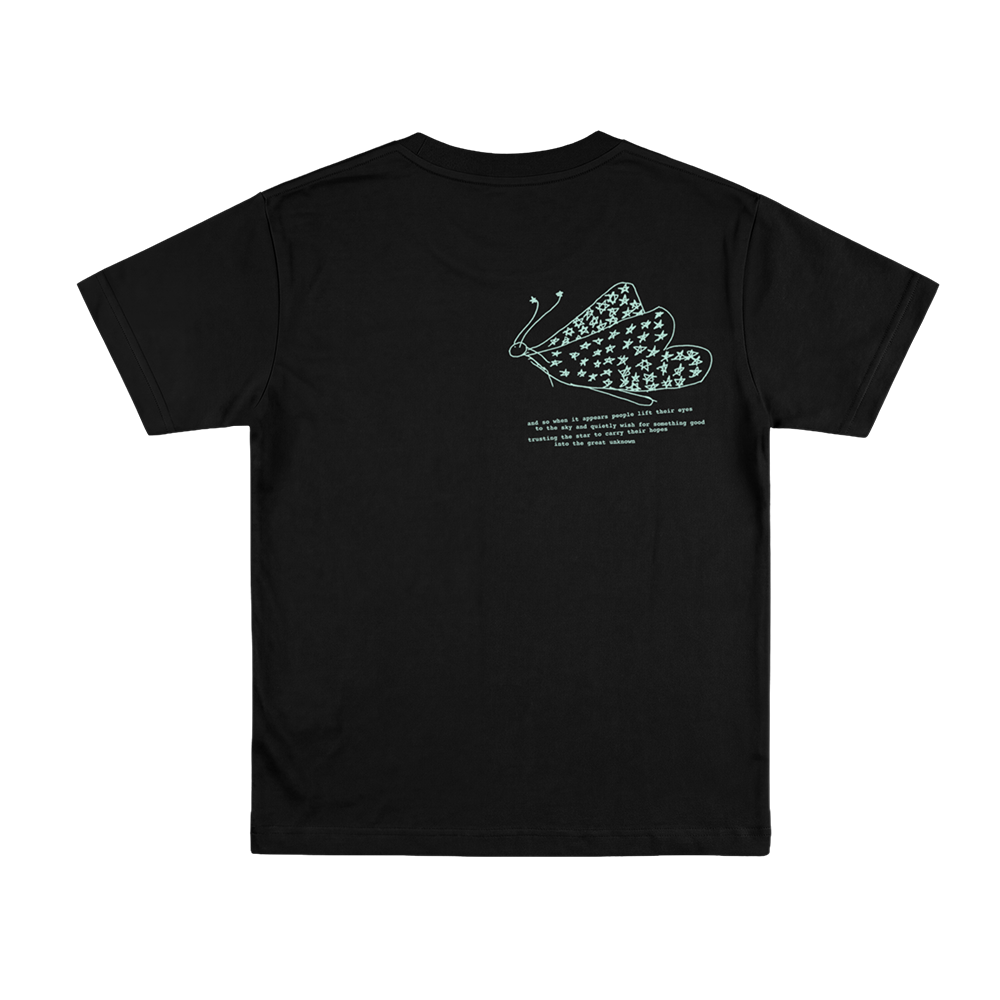 Polera "Shooting Star" negra