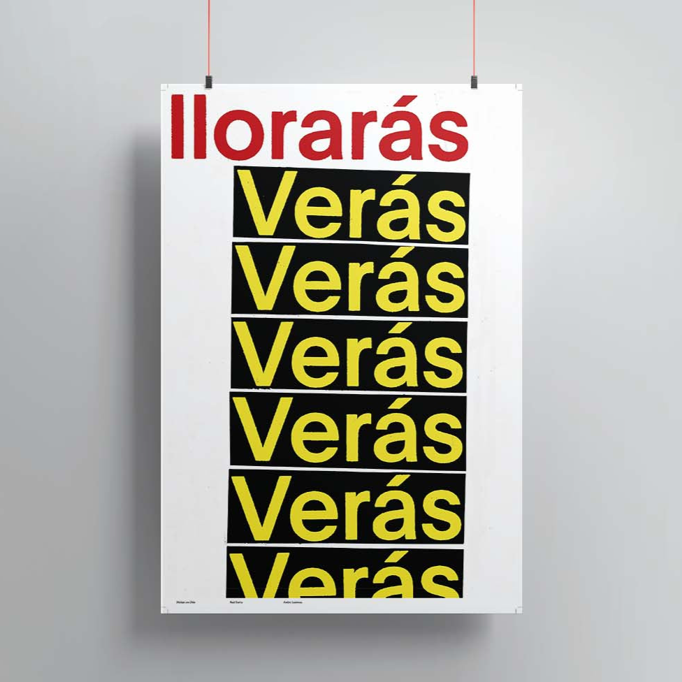 Print colección Paisajes poéticos "Diálogo con Chile" de Raúl Zurita por Ambre Louineau