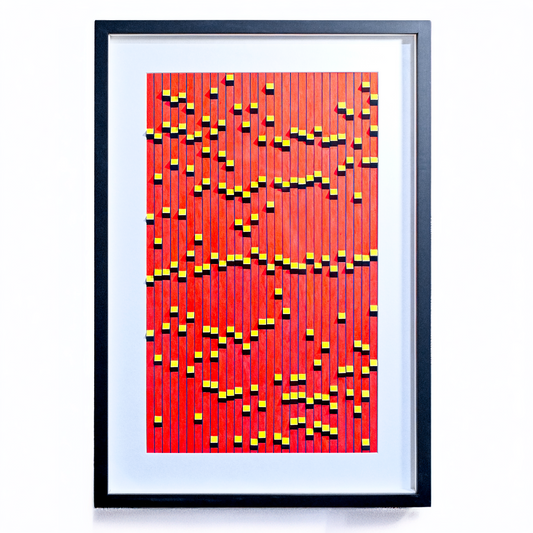 Cuadro volumétrico "Coral" de Tania Parry