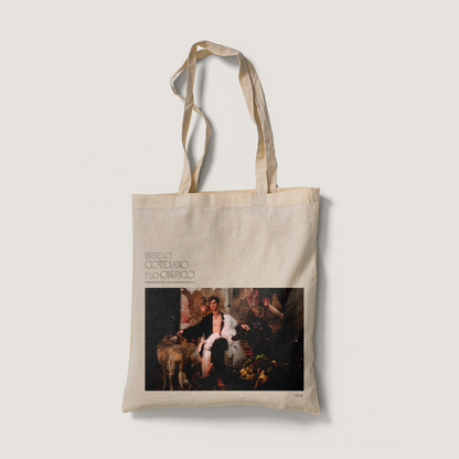 Totebag Entre lo cotidiano y lo onírico "El piso y los perros"