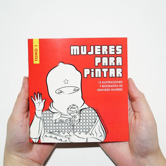 Libro mujeres para pintar