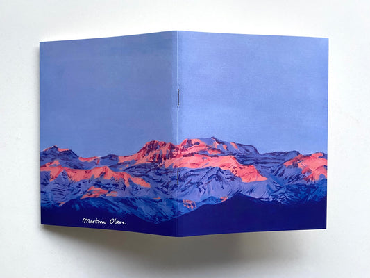 Libreta "Serie Cordilleras" 01 de Martina Olave