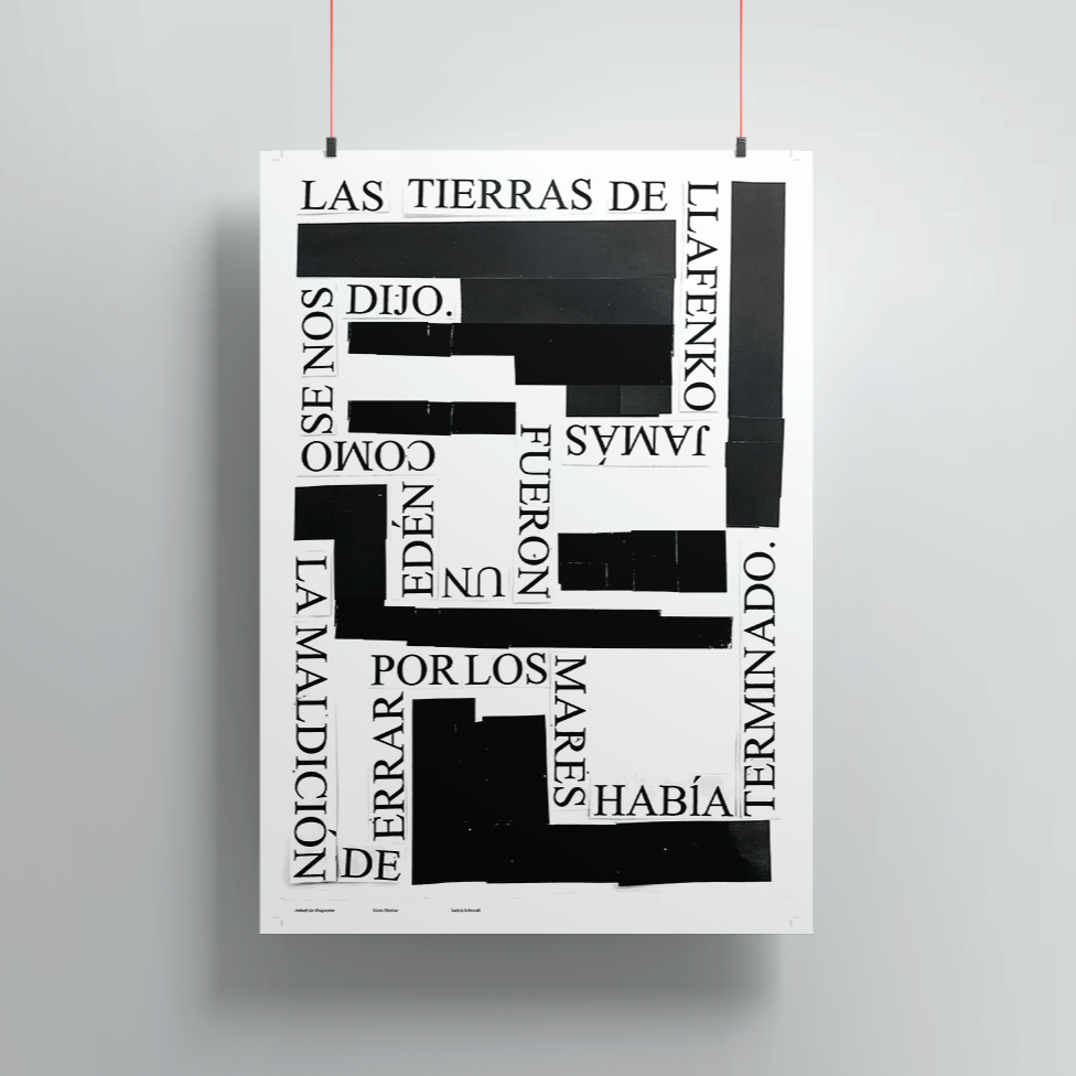 Print colección Paisajes Poéticos " Ankunft der Emigranten" de Gloria Dünkler por Læticia Schwendi