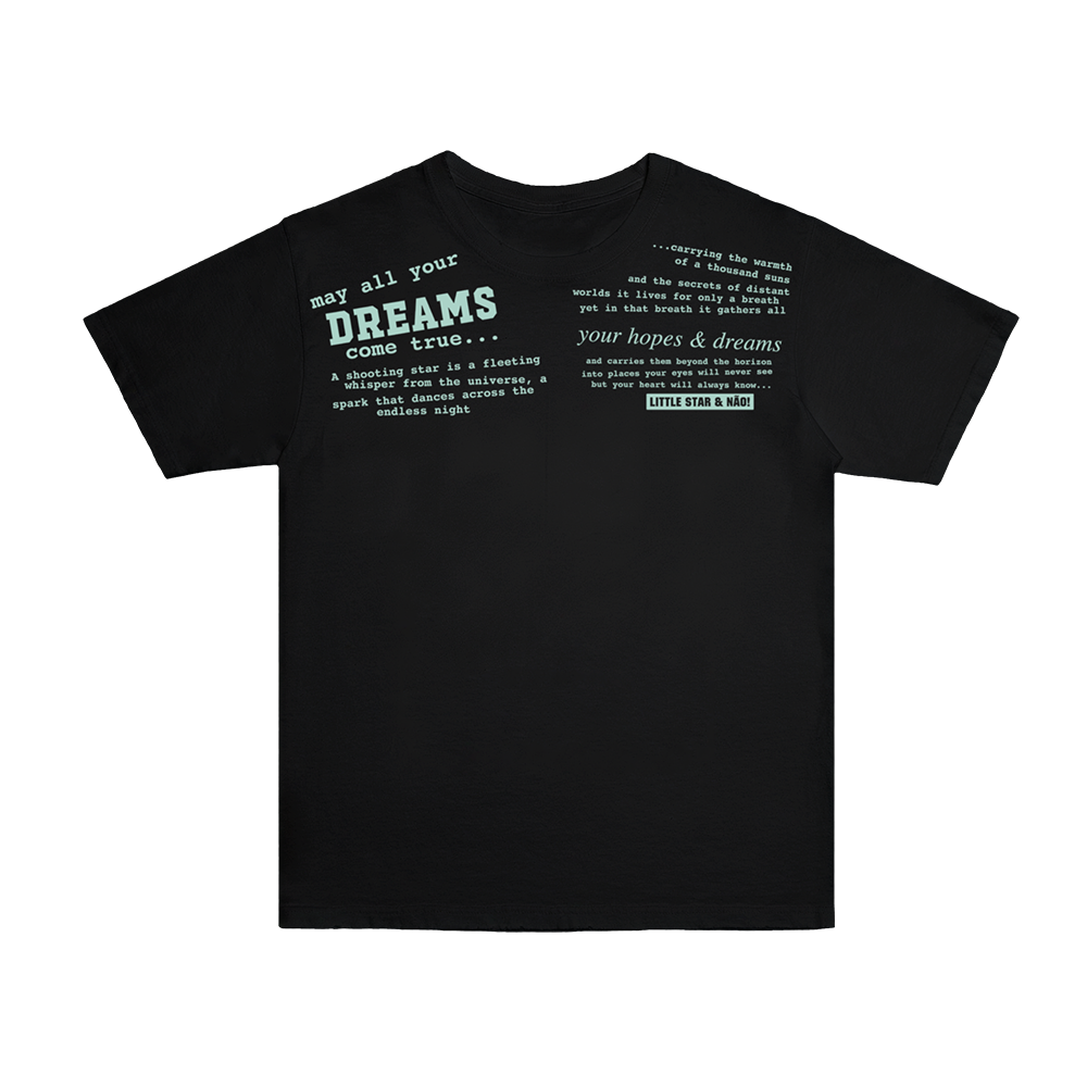 Polera "Shooting Star" negra