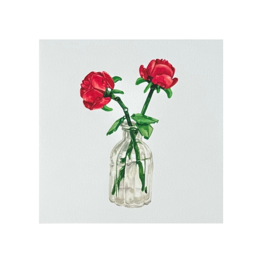 Cuadro "Rosas" de Val Estay